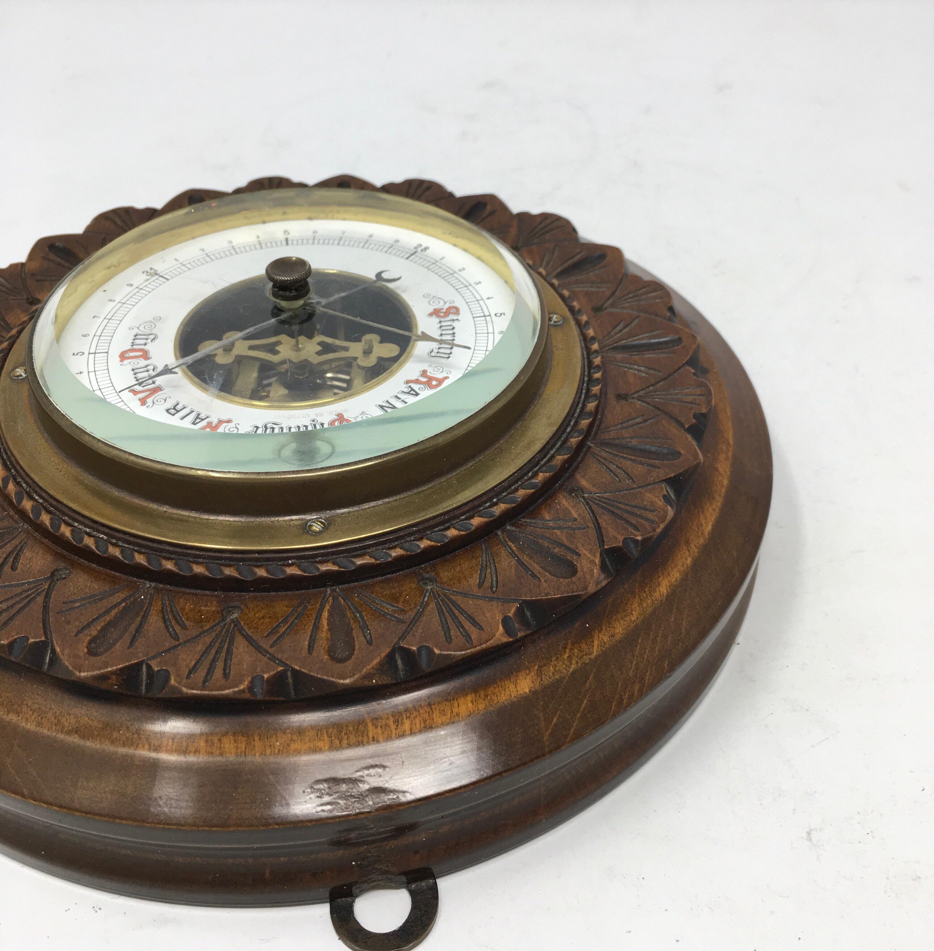 Vintage German Barometer at 1stDibs stare barometry niemieckie