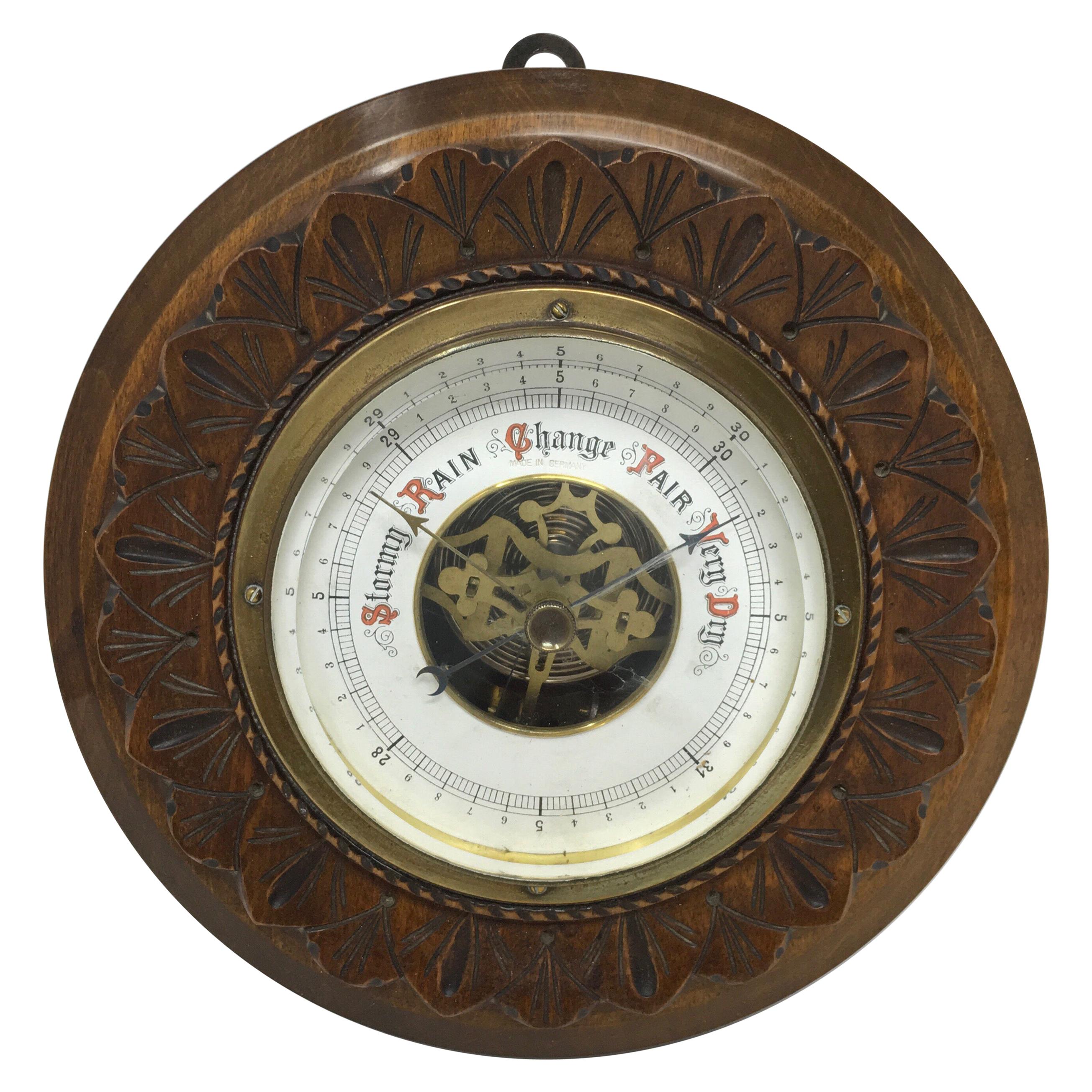 Vintage German Barometer