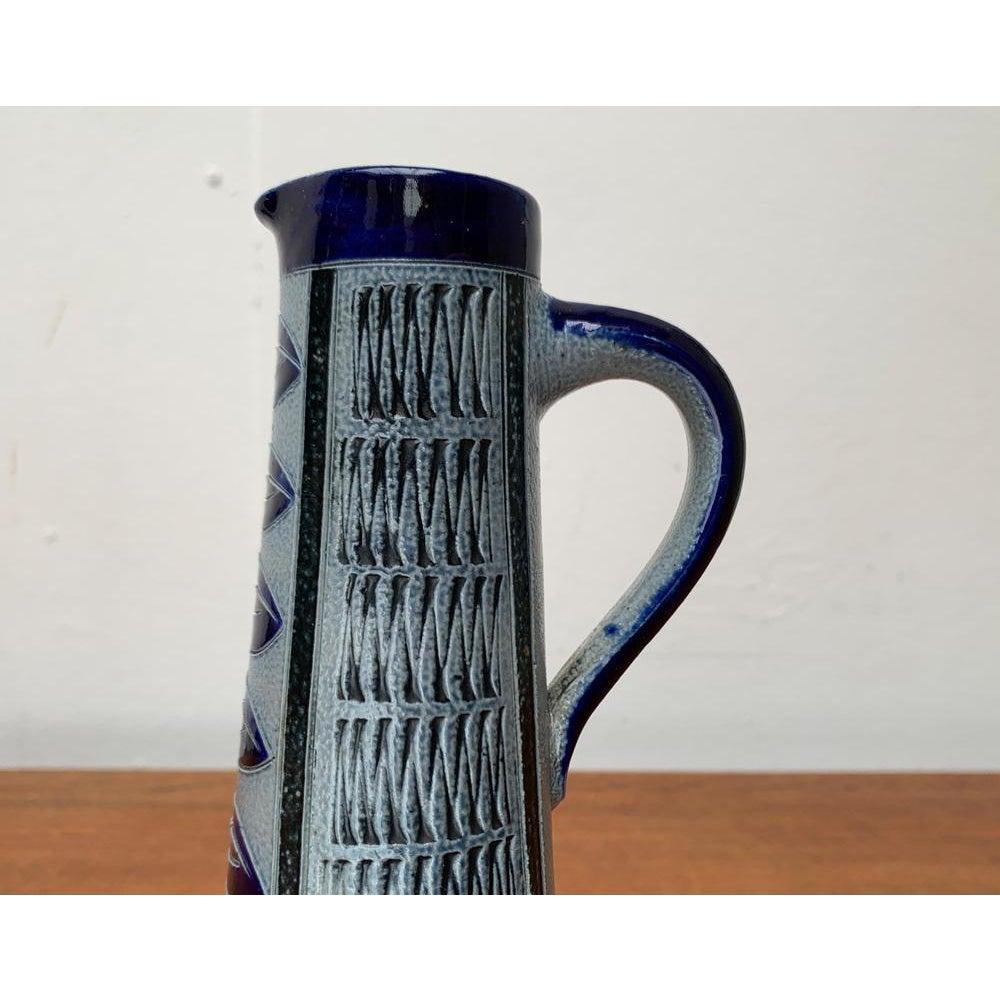 Jarra de cerveza alemana vintage de Zoller Keramik, años 70 en venta 5
