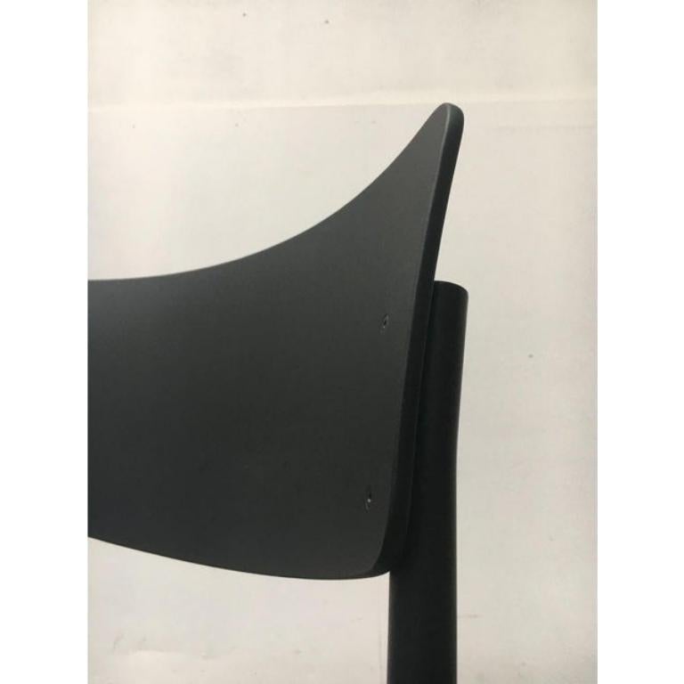 Silla Basculante Alemana Vintage S43 Negra de Mart Stam para Thonet en venta 3