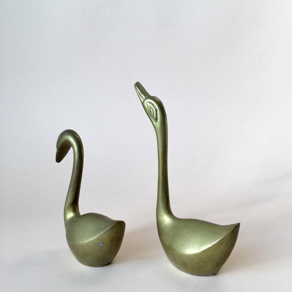 brass bird figurines