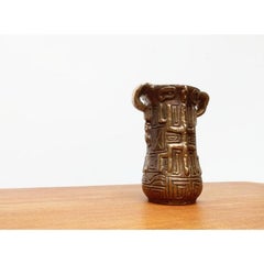 Vintage German Brutalist Bronze Totem Pot by Horst Dalbeck for HDV Dalbeck, 1970