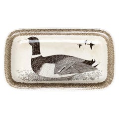 Vintage German Ceramic Bird Plate from Thomas, 1970s