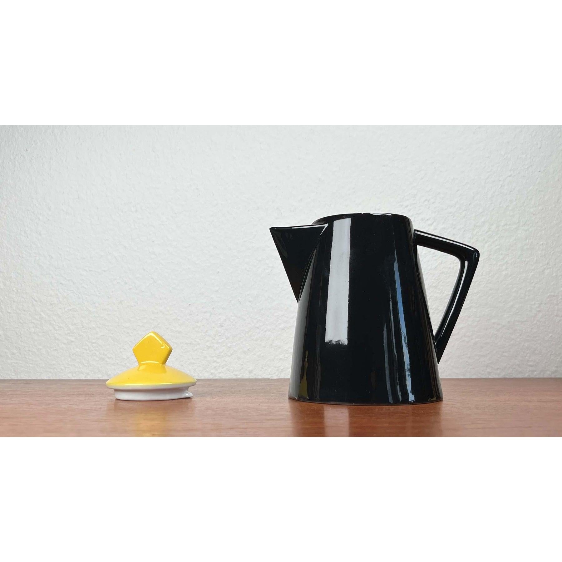 Caffettiera in ceramica tedesca vintage di Könitz in vendita 5