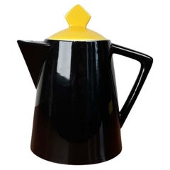 Caffettiera in ceramica tedesca vintage di Könitz