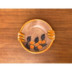 Vintage German Ceramic Fruit Bowl from Zeller Keramik