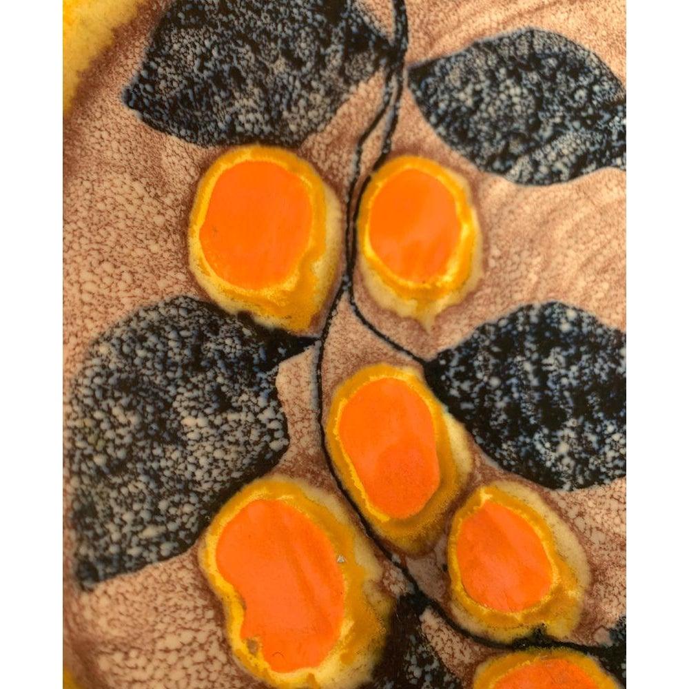 XX secolo Fruttiera tedesca d'epoca in ceramica di Zeller Keramik in vendita