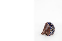 Deutsche Hedgehog-Skulptur aus Keramik von Elfriede Balzar-Kopp für Westerwald