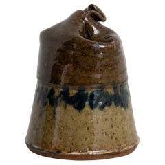 Vintage German Ceramic Vase, Signed and Dated 1974