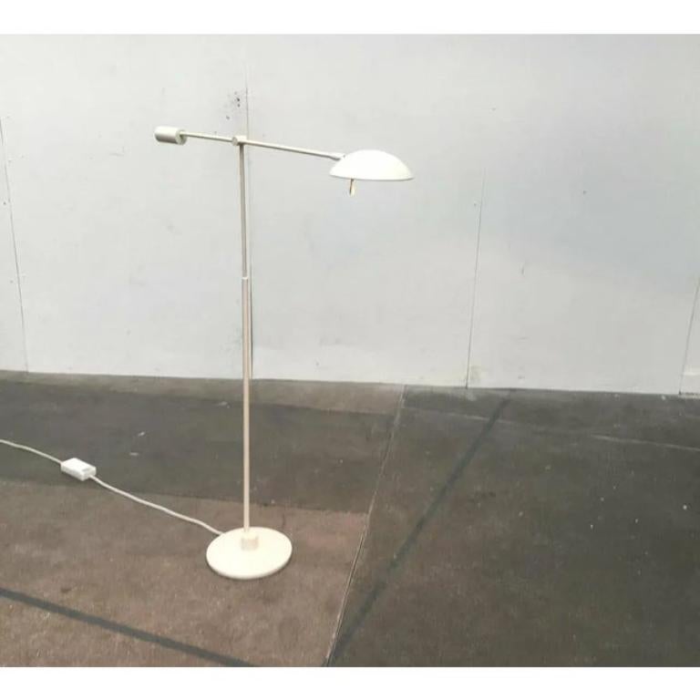 Lámpara de pie de contrapeso alemana vintage de Cosack, años 80 Metal en venta