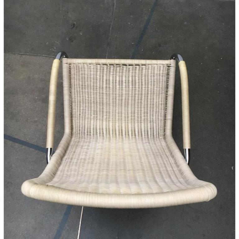 Metal Vintage German D35 Lounge Chair from Tecta For Sale