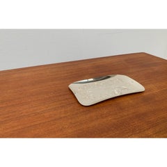 Vintage German Floral Metal Plate from WMF, 1970s