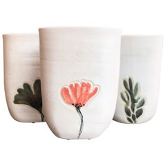 Vintage German Floral Pottery