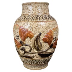 Vintage German Floral Vase by W. Germany – 10 in x 5.9 in  - 2Y460