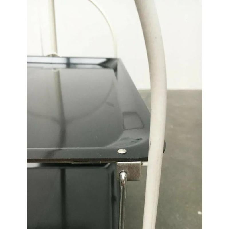 Chariot de service pliable, bar ou table d'appoint allemande vintage, 1970 en vente 4