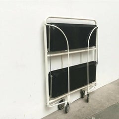 Vintage German Foldable Service Cart, Housebar or Side Table, 1970s