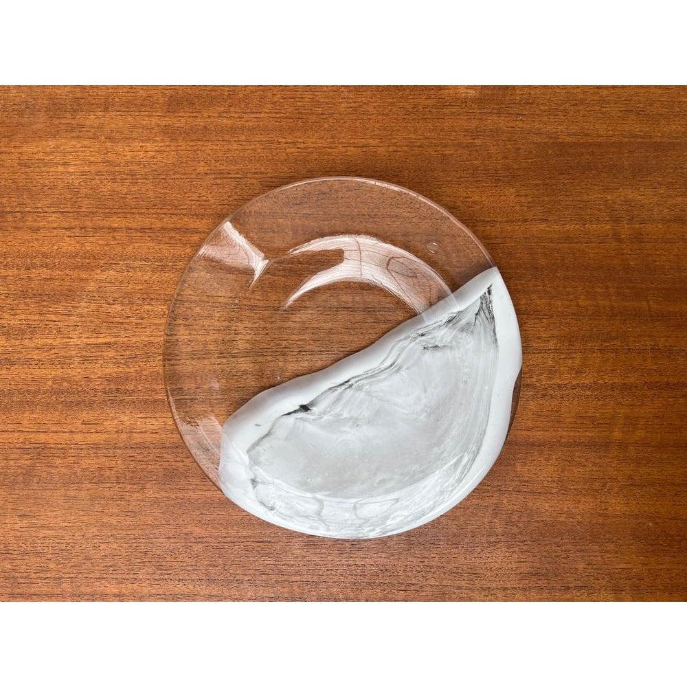 Altdeutscher Glasteller oder Schale von Hans Jürgen Richartz, 1970er Jahre im Angebot 4