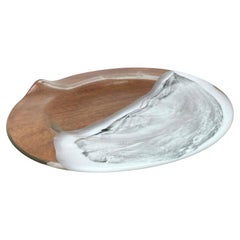 Plato o cuenco de cristal alemán vintage de Hans Jürgen Richartz, años 70