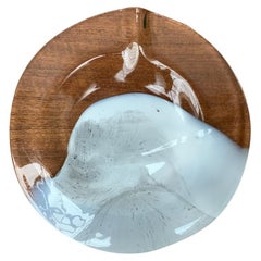 Vintage German Glass Richartz Art Collection Plate Bowl by Hans Jürgen Richartz