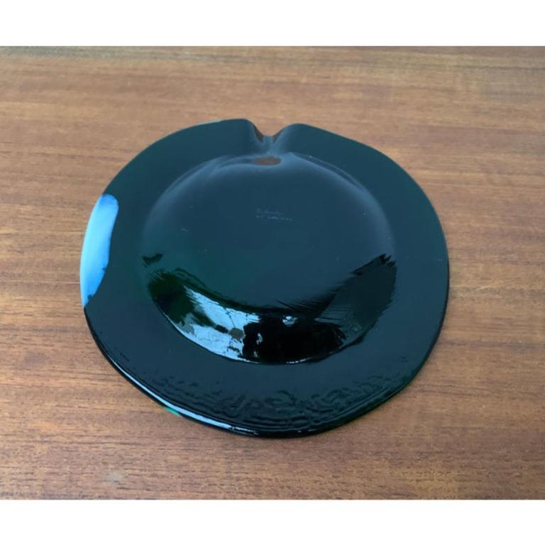 Deutsche Richartz-Tellerschale aus deutschem Glas aus der Kunstsammlung Richartz von Hans Richartz, 1970er Jahre im Angebot 5