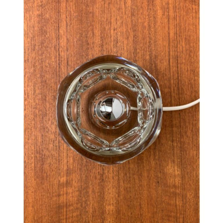 Lampada da tavolo in vetro tedesco vintage di Peill & Putzler, anni '70 in vendita 5