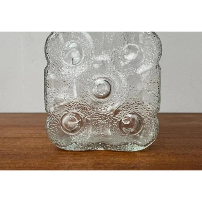 Modèle de vase en verre allemand « on the Rocks » de Lars Hellsten, 1970 en vente 1