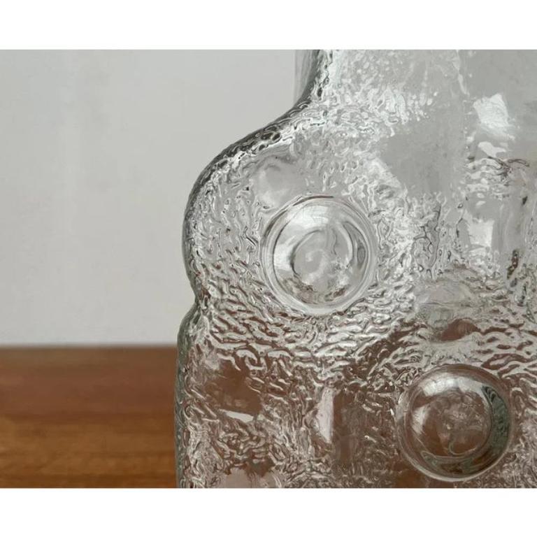 Modèle de vase en verre allemand « on the Rocks » de Lars Hellsten, 1970 en vente 2