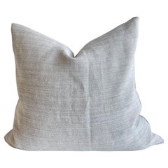 Vintage German Grain Sack Pillow with Insert