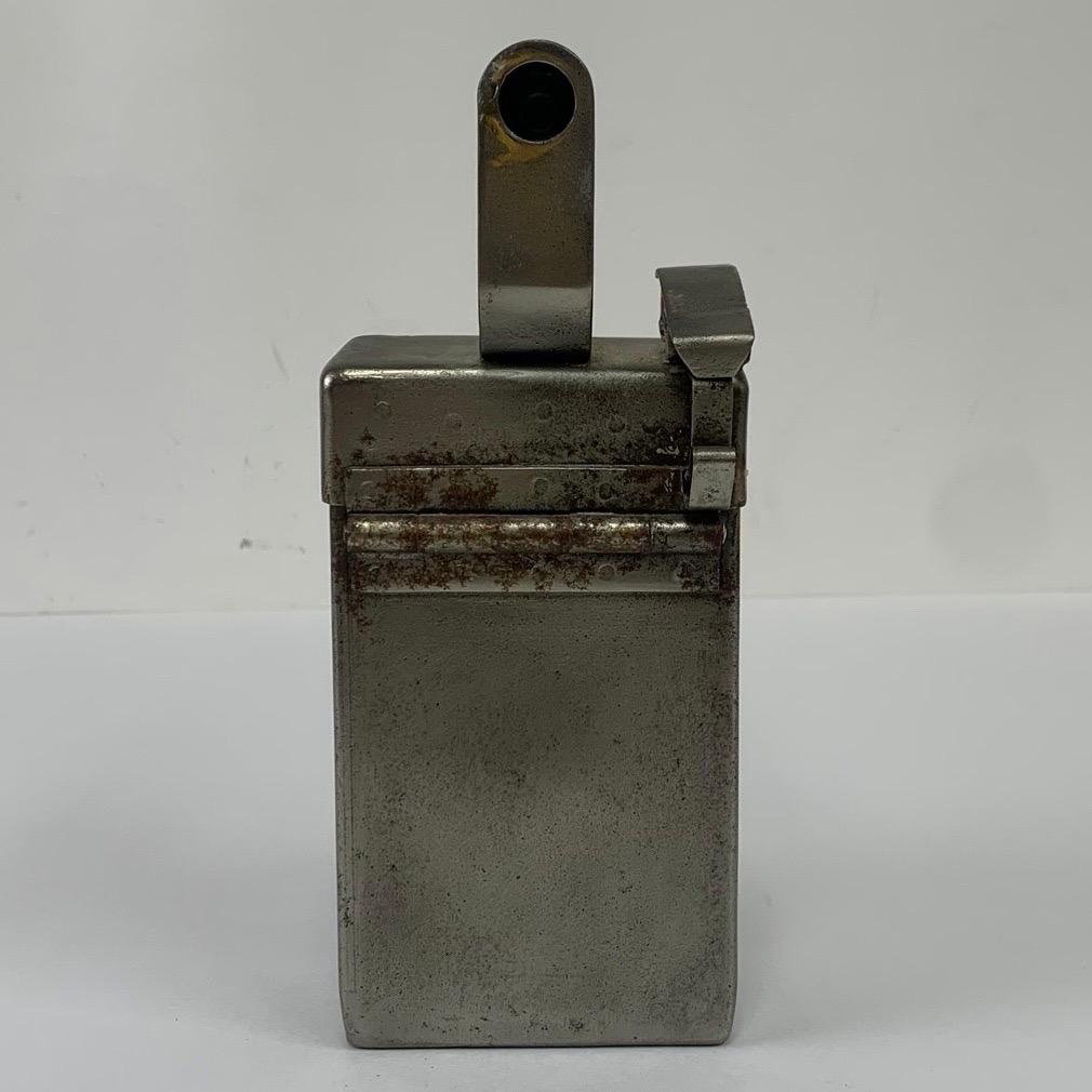 Metalwork Vintage German Handheld Morse Code Signal Light For Sale