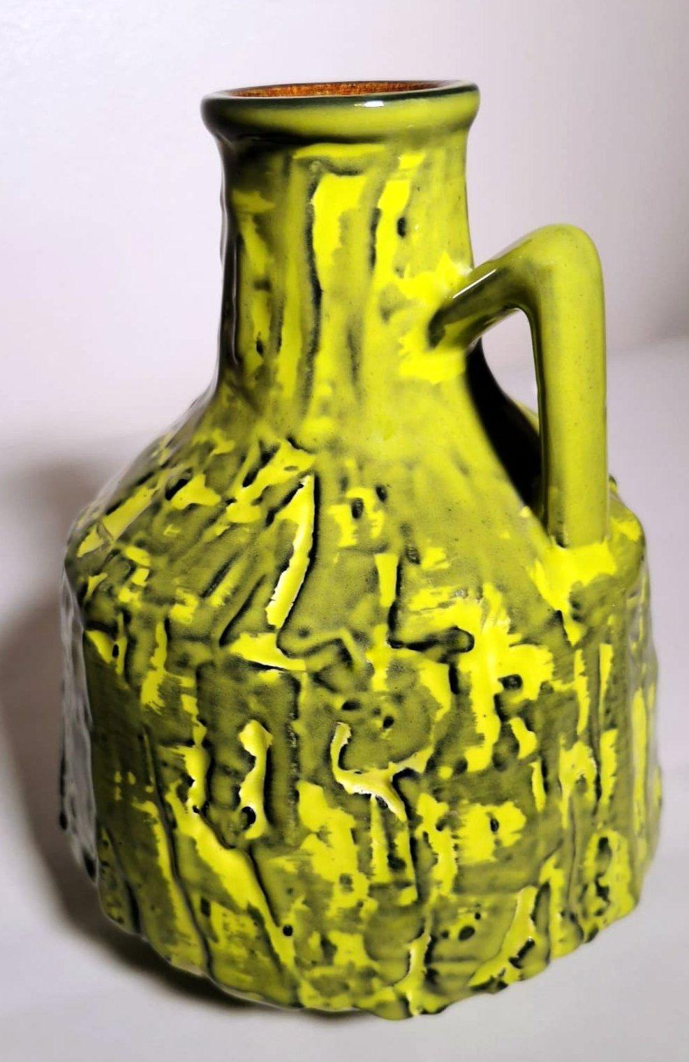 Vintage German Handle Jug 'Or Vase' 