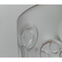 Vintage German Large Glass Vase from Peill & Putzler, 1970s