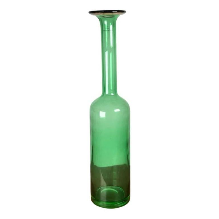 Vintage German Large Glass Vase from Villeroy & Boch