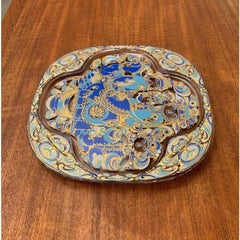 Vintage German Limited Edition Christmas Wall Plate by Bjørn Wiinblad, 1978