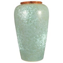 German Mid-Century Modern Art Pottery Vase, Scheurich Keramik, West Germany