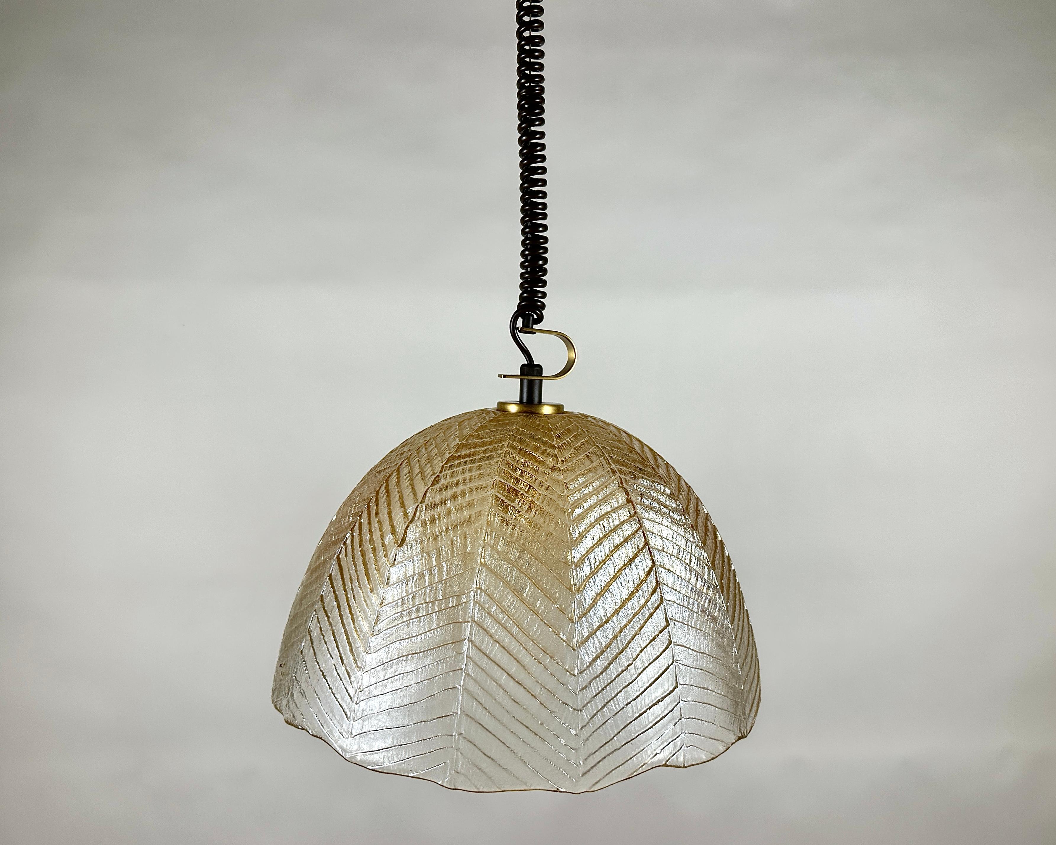 Mid-Century Modern Vintage German Mid-Century Pendant Lamp by Peil Putzler, 1960s For Sale