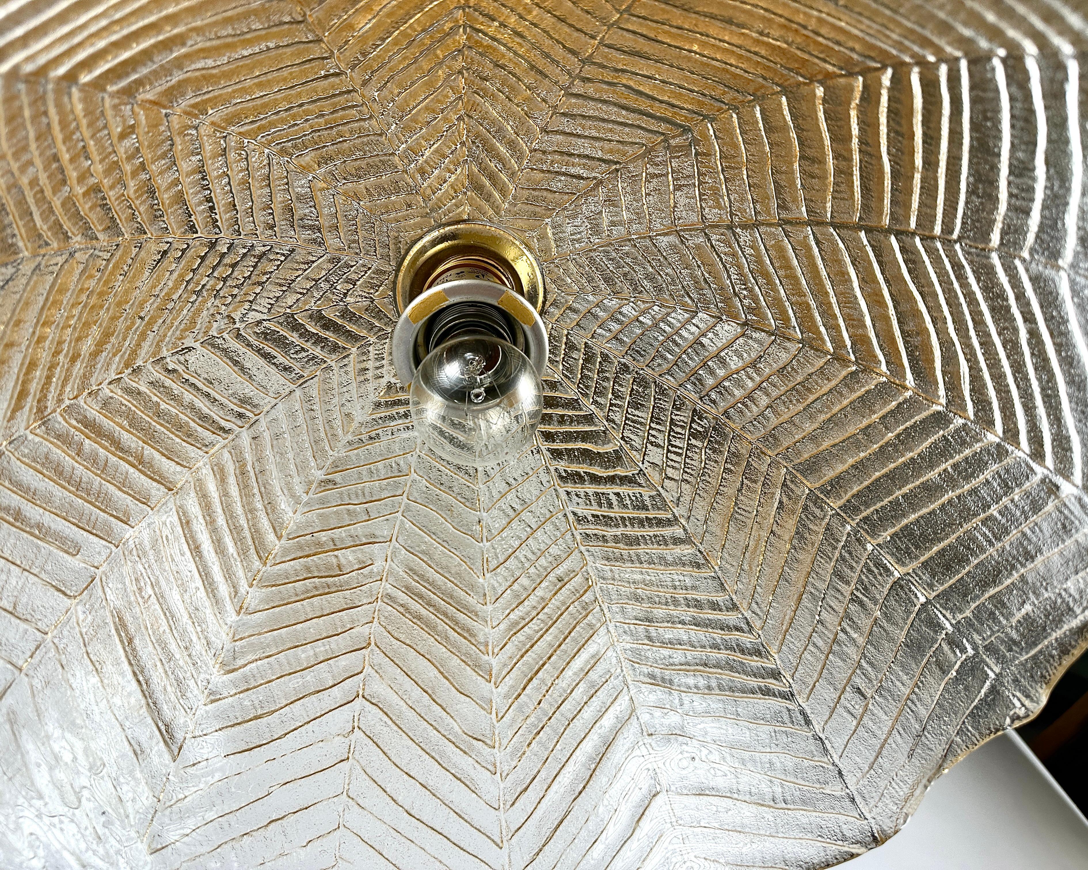 Brass Vintage German Mid-Century Pendant Lamp by Peil Putzler, 1960s For Sale