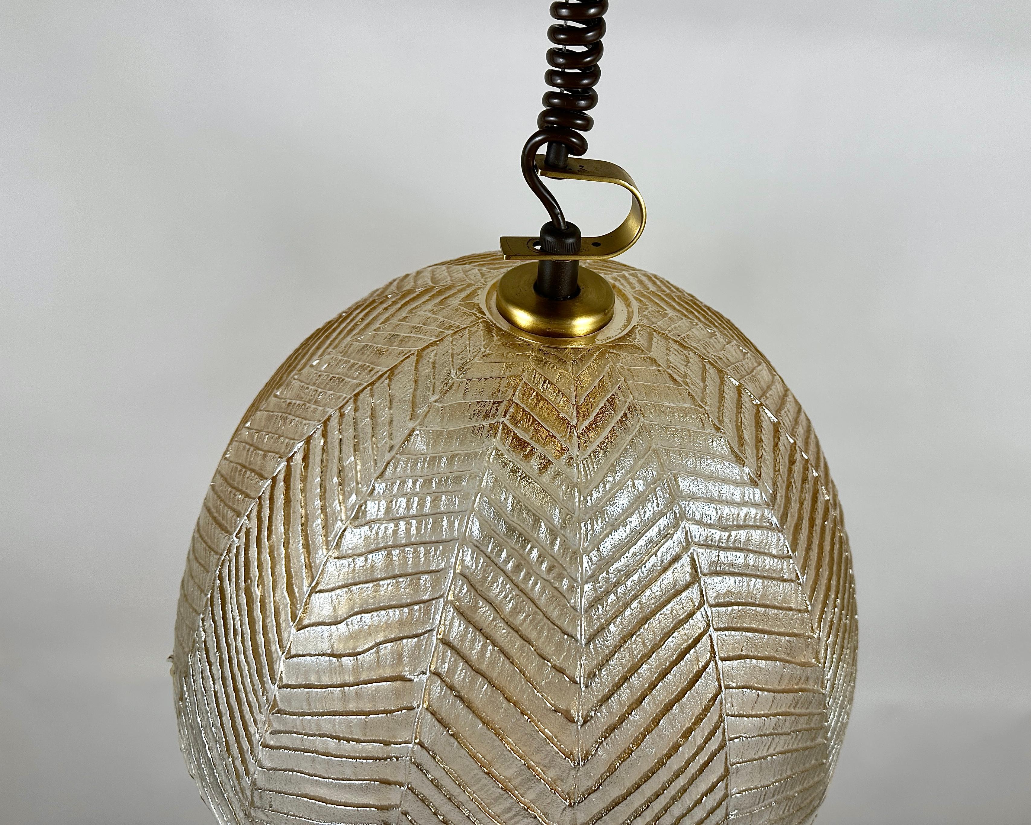 Vintage German Mid-Century Pendant Lamp by Peil Putzler, 1960s For Sale 2