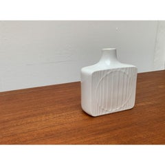 Vintage German Minimalist Porcelain Vase from Fürstenberg, 1970s
