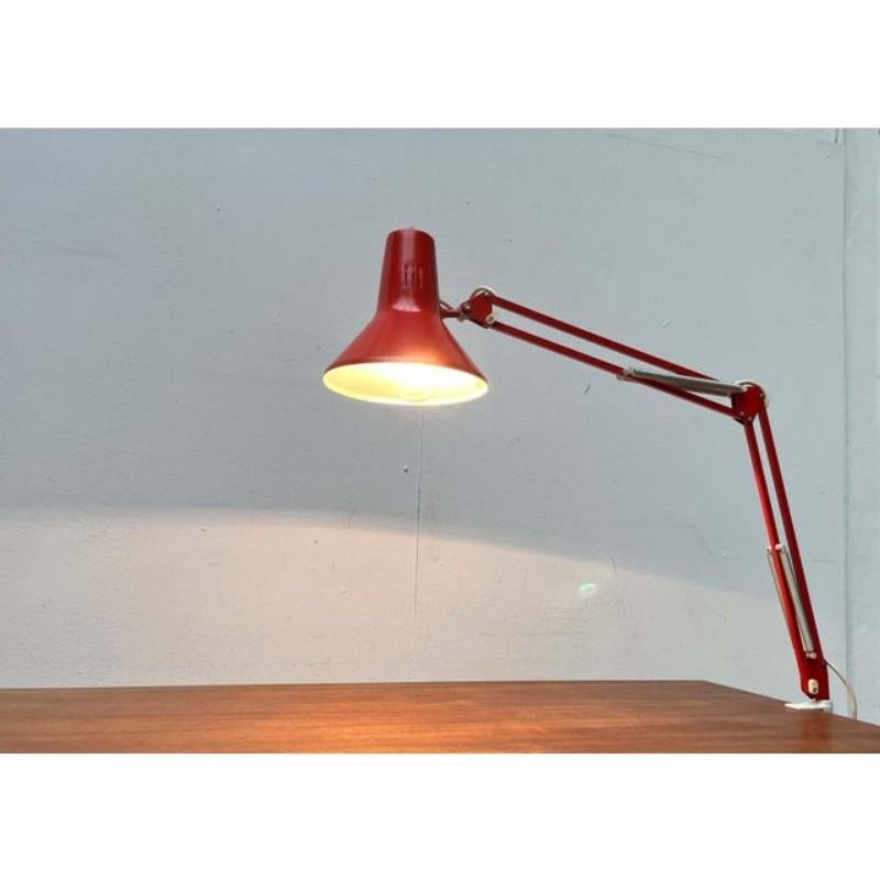 Vintage German Model T2 Table Task Lamp by Jac Jacobsen for Luxo, 1970s For Sale 5