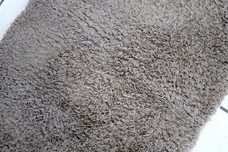 Vintage German Modern Rug, 1960s, 1C830 For Sale at 1stDibs
