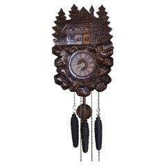Schweizer Musik Regula Cuckoo-Uhr Edelweiss Romance 2708 aus deutscher Eiche
