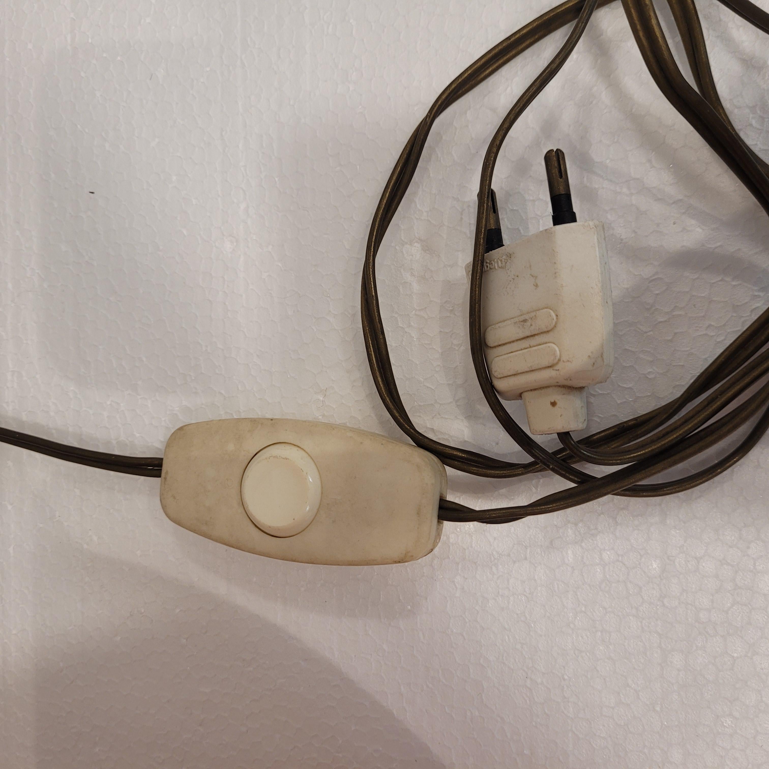 Lampe de table ou auxiliaire allemande vintage en céramique orange en vente 8