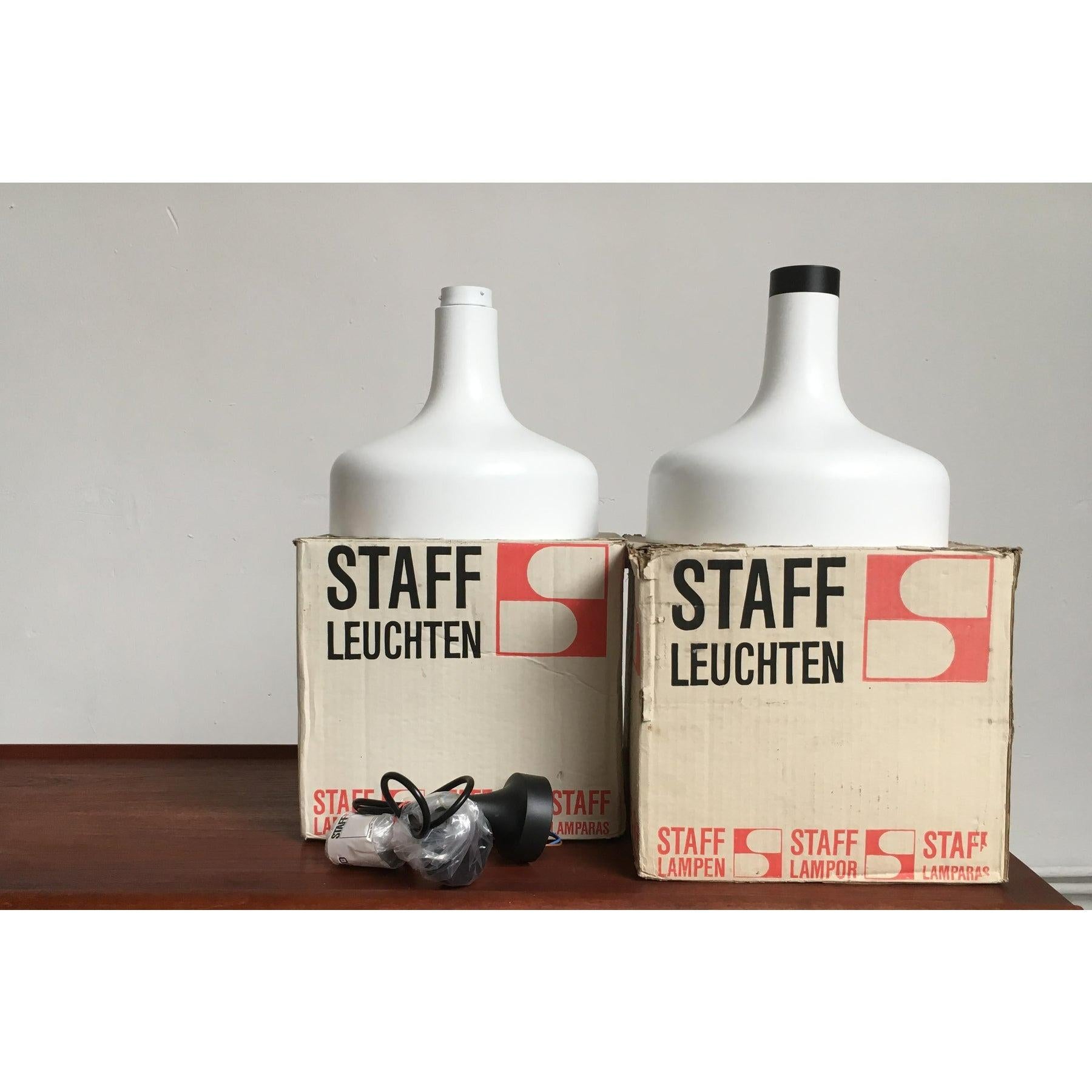 Vintage German Pendant Lamp from Staff Leuchten, 1970s For Sale 1