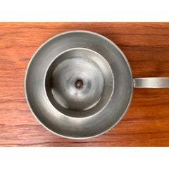 Vintage German Pewter Candleholder from Wall, 1970s