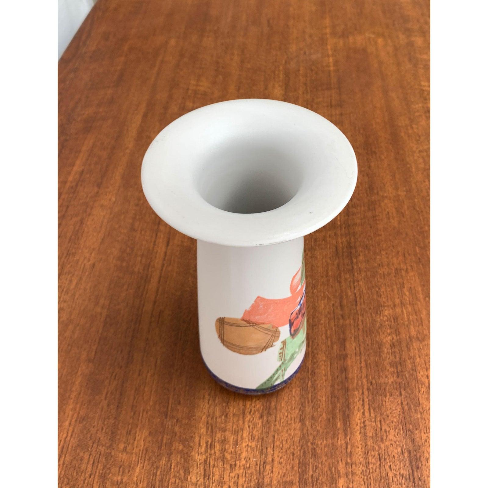 Vaso in ceramica d'epoca tedesco postmoderno della serie Alta Mira di Gilbert Portanier in vendita 5