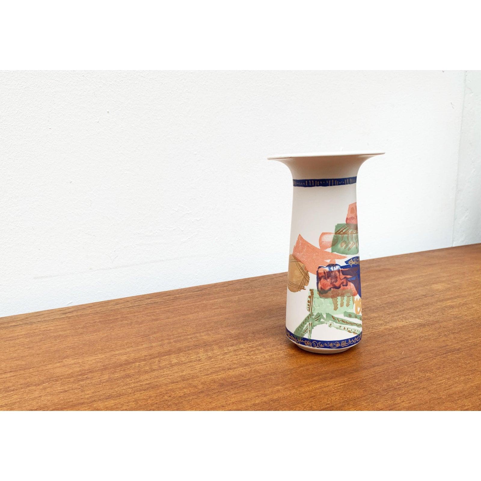 Vaso in ceramica d'epoca tedesco postmoderno della serie Alta Mira di Gilbert Portanier in vendita 1