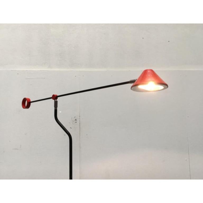 Post-Modern Vintage German Postmodern Floor Lamp from Honsel, 1980s For Sale