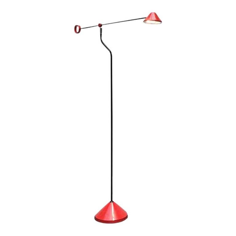 Vintage German Postmodern Floor Lamp from Honsel, 1980s For Sale