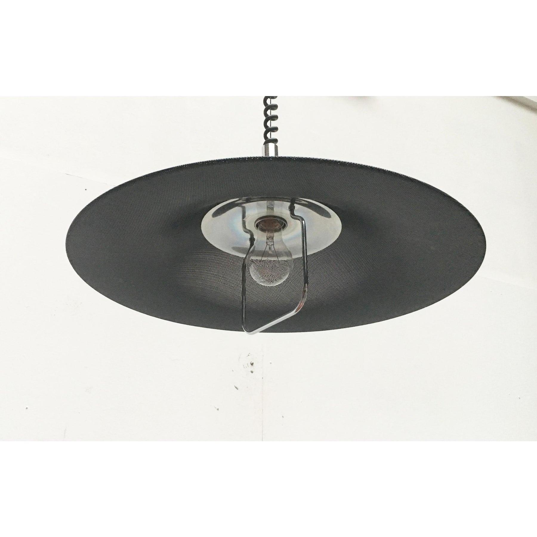 Lampada a sospensione in metallo postmoderna tedesca vintage di Cosack in vendita 5