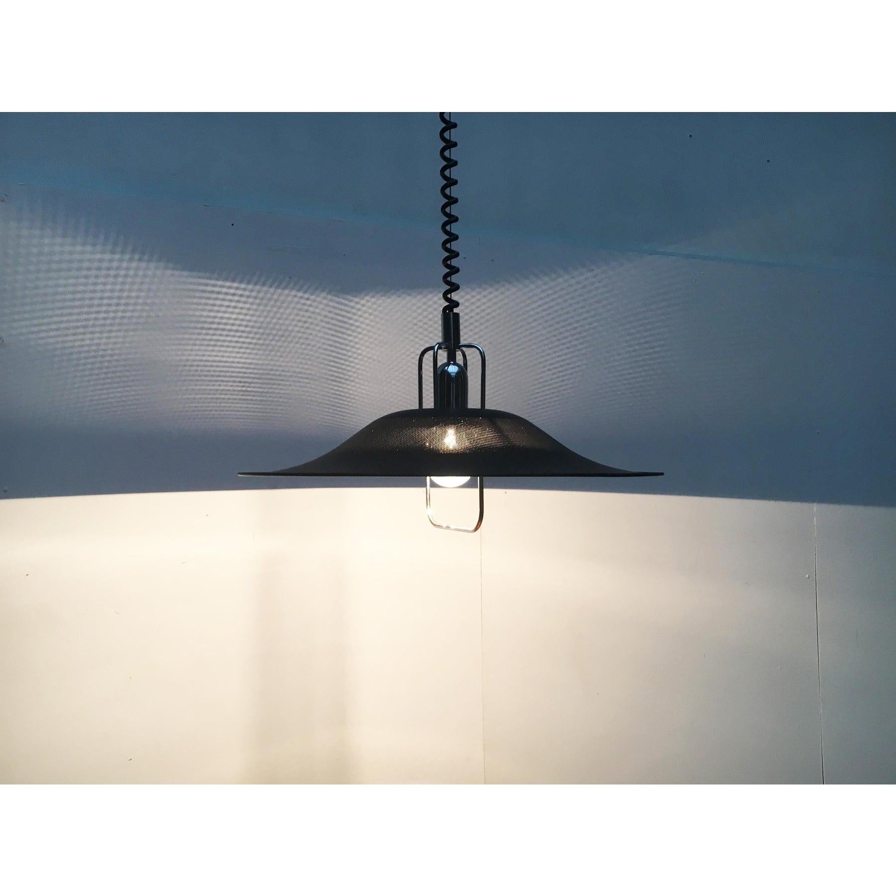 Metallo Lampada a sospensione in metallo postmoderna tedesca vintage di Cosack in vendita